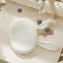 롤베이비 아기 두상 신생아 태열 짱구베개 빅버니, 1개