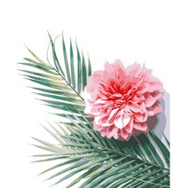 SSM DIY 명화 그리기 세트 40 x 50 cm, 디알리아