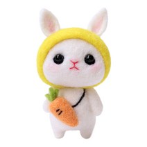 아이엠미니 DIY 펠트 니들 세트, 캐롯 래빗, 1세트