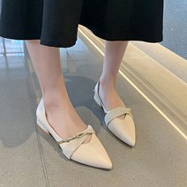 벨레페 라우퍼 로우힐 플랫슈즈 3cm