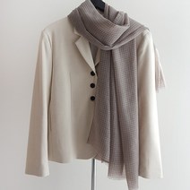 바비수 코카 잔체크 스카프