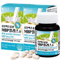 본트비 유단백 추출물 MBP플러스정 36g, 60정, 2개