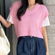 피핀 여성용 페미닌 브이넥 조끼 110732