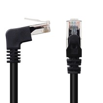넥스트링크 UTP CAT.6 랜케이블 인터넷 랜선 상향 꺾임 3M, 1개, NL-UL36