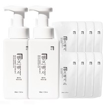 살림백서 핸드워시 베이비파우더향 500ml x 2p + 리필 200ml x 8p 세트, 1세트