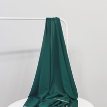 나비손길 두툼한 컬러 쉬폰 원단, 52버드그린
