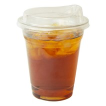 아이엔피 PET 아이스컵 바디 + 드링킹 리드 세트 98mm, 420ml, 50개