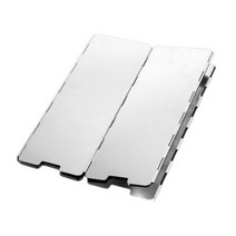 오프유 캠핑 야외용 가스 버너 바람막이 8단, 실버, 1개