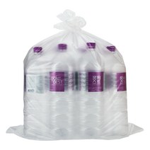쓰리포 분리수거함 평판 쓰레기봉투 투명, 200매, 40L