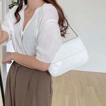 카그 멜린 에나멜 스퀘어 숄더백