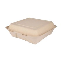 더담다 일회용 펄프 원터치 도시락 5호, 1개입, 50개