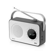 브리츠 포터블 라디오 블루투스 스피커 BZ-R800BT, 화이트