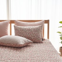 스몰 플라워즈 먼지없는 알러지케어 세미 마이크로화이바 패드 겸 카페트, 핑크