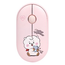로이체 BT21 마이리틀버디 멀티페어링 무선마우스, 알제이, BT21-RMS-3E-RJ