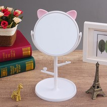 야옹이 액세서리 거치 탁상거울