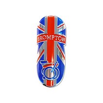 브롬톤 프레임 알루미늄 데칼 스티커, 레드 + 네이비, 1개