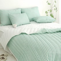 스코홈 나의 캔디 시어서커 여름 차렵이불 세트