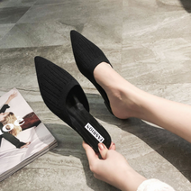 TCR 여성용 켈리 50번 니트 뮬