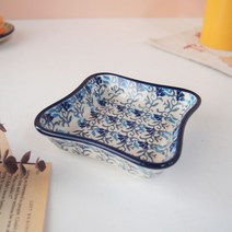 세라미카아티스티나 낮은 사각 찬기, 1699, 1개