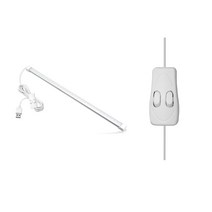 대한 3색 USB LED 바 52cm 8W, 주황빛, 아이보리빛, 하얀빛, 1개