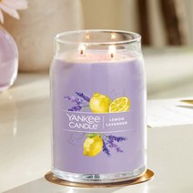 양키캔들 시그니처 라지자캔들 567g, 레몬라벤더, 1개