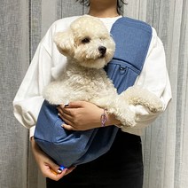 요요쉬 반려동물 슬링백, 블루