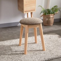 원목쿠션의자, 트위트브라운