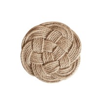 뜨개질 컵코스터, 베이지