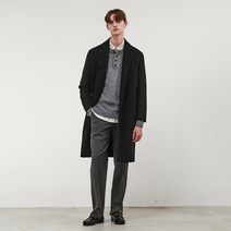 마인드브릿지 남성용 캐시미어 핸드메이드 코트 MWCA7110