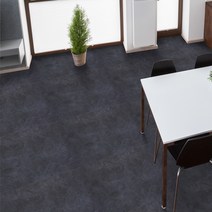 매직픽스 로뎀 점착식 대리석 질감 셀프 사각 데코타일 500 x 500 x 2 mm 6p, 다크그레이 스톤, 1개