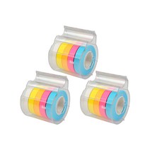 아이비스 롤점착메모지 5색 SP11649, 혼합색상, 3개