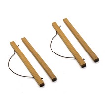 한수오 북유럽 인테리어 우드 족자 2p 세트 모카우드