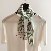 바비수 쁘띠 헨느 스트라이프 스카프