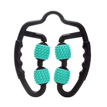 안시스터즈 가정용 지압 마사지 바디롤러, 그린, 1개