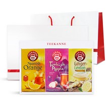 티칸네 과일티 3종 선물세트, 1세트, 스페니쉬오렌지 20p + 터키쉬애플 20p + 진저레몬 20p