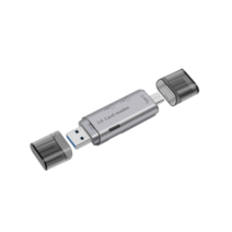스타리움 C 타입 PC 겸용 OTG USB 3.0 카드 리더기, 75mm, 그레이, 1개
