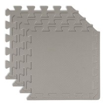 딩동펫 반려동물 퍼즐매트 4p, 그레이