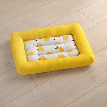 파스텔펫 반려동물 후르츠 메쉬 방석, 옐로우