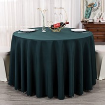 알럽홈 맞춤형 스퀘어 레이스 포인트 레스토랑 식탁보, 딥그린, 120 x 160 cm