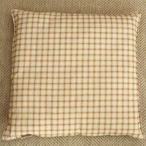 아망떼 스퀘어폴 린넨 방석커버, BEIGE