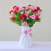 소니오 장식용 홈 테이블 멀티 조화 + 화병, TYPE 47 + 랜덤발송(화병 꽃)