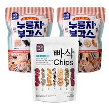빠삭칩 200g + 누룽지 앤 부각스 240g x 2p, 1세트