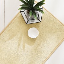 롤리팝 99.9% 항균 특대형 주방매트, 웜베이지