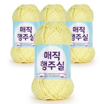 필립섬유 쎄비 매직 행주실 80g x 4p, 19 레몬