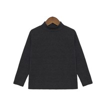 유라비 아동용 모크 하이넥 티셔츠