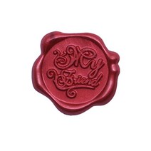 미화부장 완제품 실링 왁스 씰링 왁스 씰왁스 청첩장, 10개, 21 my friend 와인