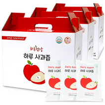 하루건강 사과즙 50p, 5000ml, 3개