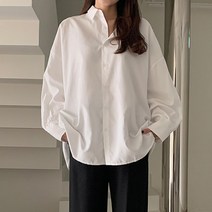 여성용 앨빈 오버핏셔츠