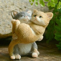 JHCOMPANY 미니멀 고양이 장식 오브제, A