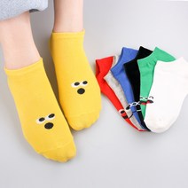 컬러매치 여성용 할리스 스니커즈 양말 7종 세트